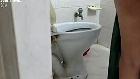 when the home maid cleans the floor