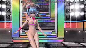 Hatsune Miku In Nude Bunny Costume. Full Nude Mod For Project Diva.