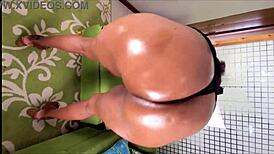 hey, check out this soft big ass milf twerking