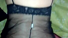 Mature Italian Teases in Lingerie with Big Cock