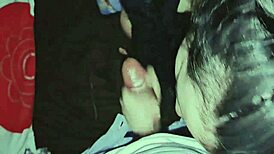 Sweet Latina Sucks Big Cock Deeply