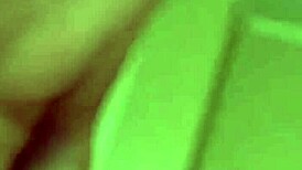 Pov fucking creamy pussy of pregnant blonde girl with braces