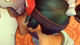 kiriko overwatch hentai compilation