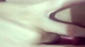 Safadinha masturbating intensely in bold pleasure.