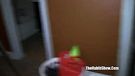 19-year-old amateur fucking pregnant wife in hood reality