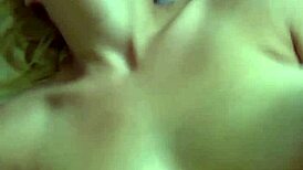 Pov fucking creamy pussy of pregnant blonde girl with braces