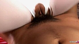 petite japanese ballerina seduces old young for creampie group sex with three old guys