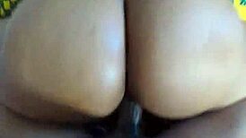 i have a big booty roommate who swallows my dick with her big ass