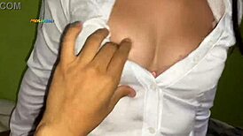 i get fucked by my best friend in my short red skirt at home