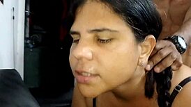 I Fuck My Friend's Wife With Blowjob and Hardcore Sex When He Leaves