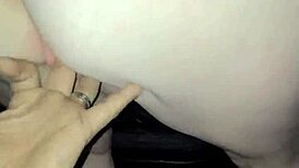 Outdoor Pillow Play Involves Ass, Pussy, And Tits Stimulation