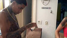 Tattoo Session Turns Into Unexpected Orgy