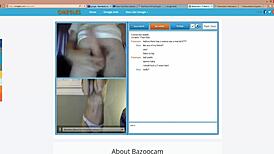 Vintage blue film handjob scene