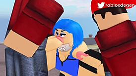 feeling the excitement in this roblox cumshot compilation