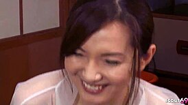 Fuck, Japanese Girl Gets Deep Creampie!