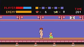 ranma engages in intense hentai game action