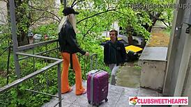 Rebecca Nikson stays with me and we fuck hard 😘