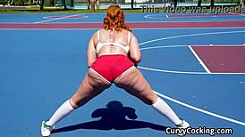 oiling and fucking huge latina ass from behind?