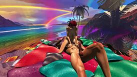 Couple creates bubble of pleasure in voyeur fantasy 😊