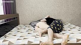 did she come first? then he cummed in her mouth