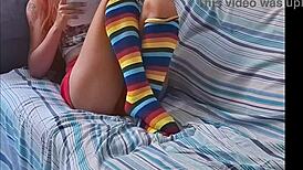 old mature guy fucks young girl in bathroom