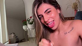 Watch Me Fuck My Hot Stepsister Alone!