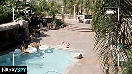 Alexis Adams caught masturbating!