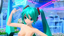 Hatsune Miku is fully nude!