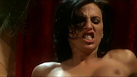 Fill that beautiful brunette's mouth with cum right now