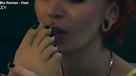 Hey, let's worship those feet and pussy together! 😍👣