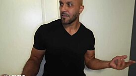 Stepbrothers double penetrate hotwife Angie Bloom suggestively