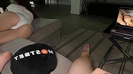 I Caught Stepbro Jerking Off To My OnlyFans