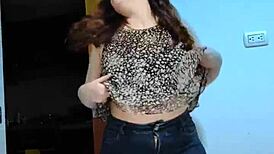 that cute chubby girl rides your cock in the bedroom