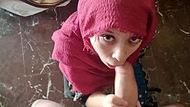 muslim suckig big cock and cuming on mouth 😏