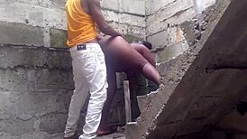 My Brick Layer Neighbor Fucks Me in an Uncompleted Building