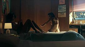 Olympo, nira, and osahia share stories in this brunette ebony compilation part one