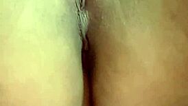 Lonely Sister Touches Her Body and Masturbates