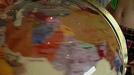 In this group threesome, the blonde pornstar reveals her surprise