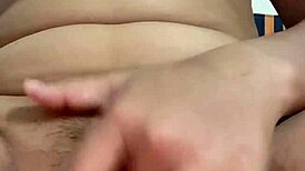 Lonely Sister Touches Her Body and Masturbates