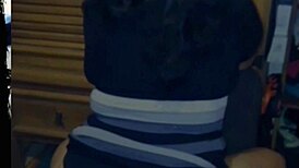 Cuckold Spies on Latina Milf Fucking in Another Room