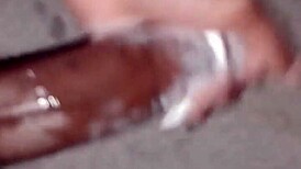 superdarius guy jerks off quick before bedtime, shooting a sloppy cumshot