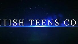 gorgeous british 18 year old in homemade scene