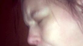 Camera shy girl revisited for another facial