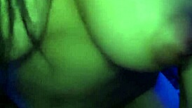 Wife with big natural tits rides passionately in POV homemade video 😘