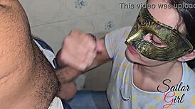 Greedy Slut Gets Cumshot In Mouth!