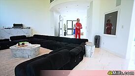 cute teen satisfies milf pussy