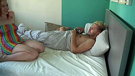 I felt so relieved when stepbro finally penetrated me without mercy.