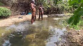 Adventurous banging with zainab in public.