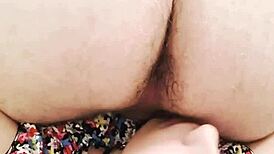 Upside down rimming with sloppy deepthroat and choking