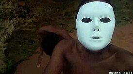 Passionate beach sex vacation with tight young couple